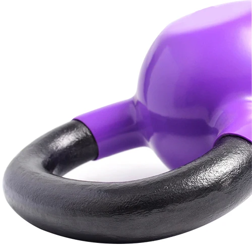 High Quality Kettle Bell Home Gym Equipment Fitness 30LB Vinyl Dipping Kettlebell