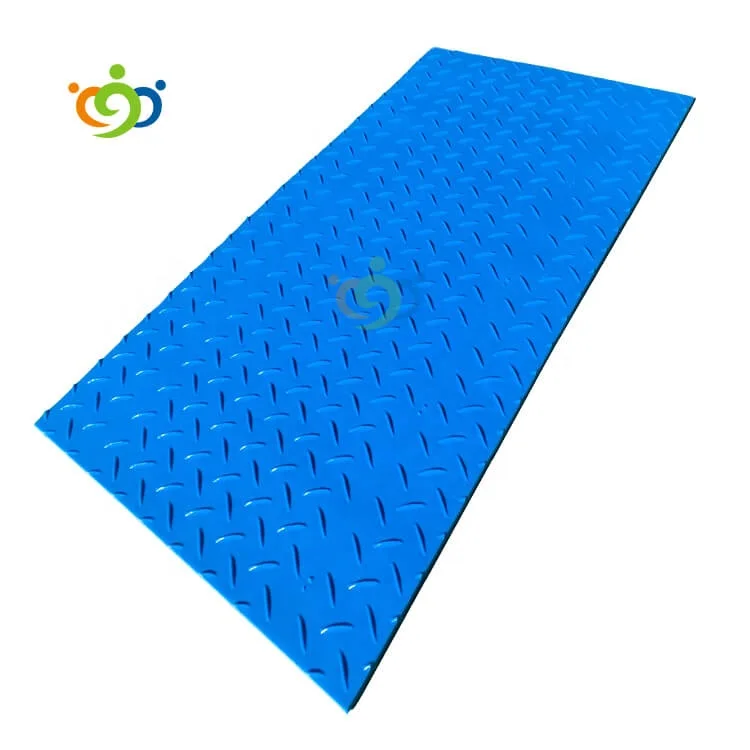 hdpe plastic 4x8 ft ground protection mats and heavy duty equipments mat