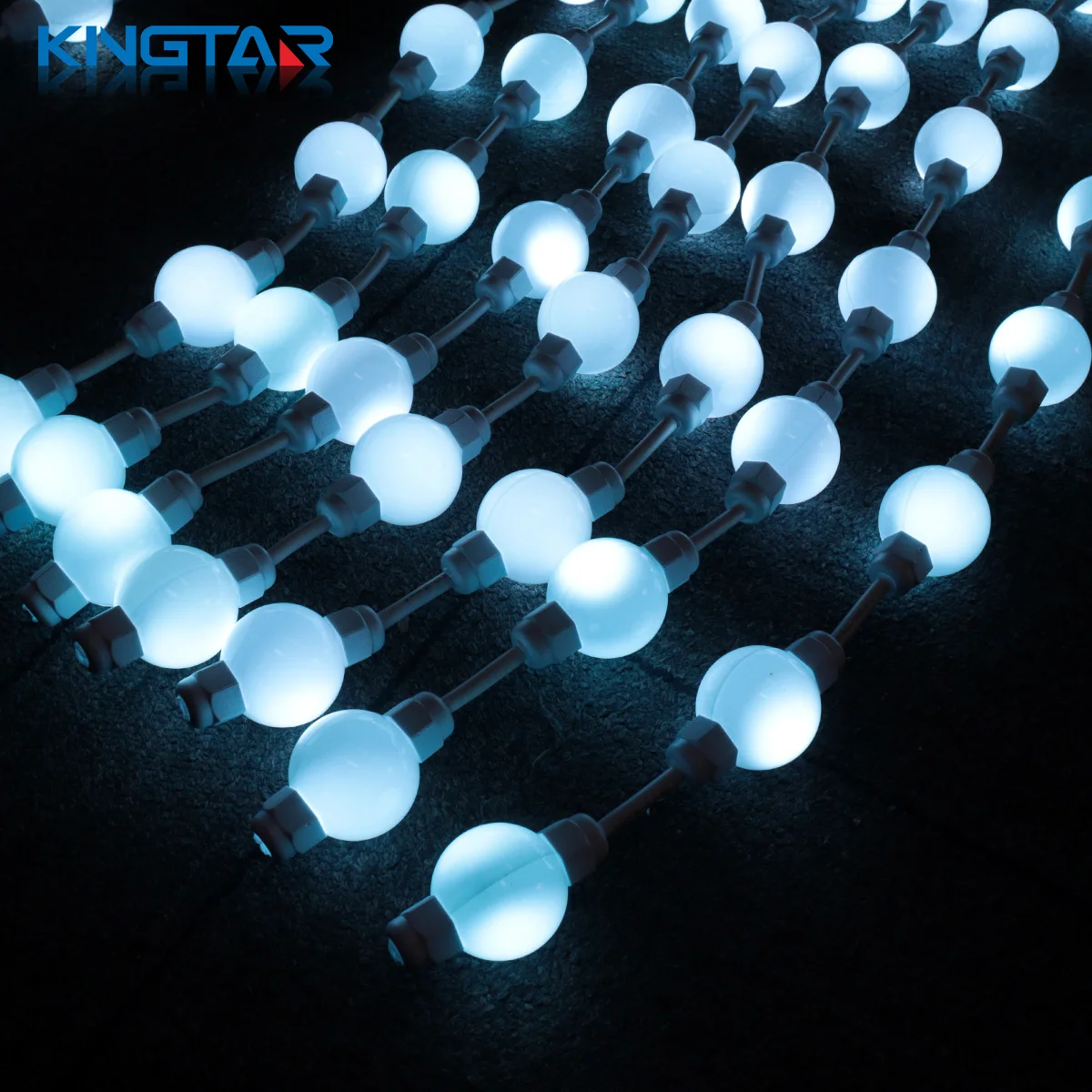 24V UCS1903 RGB СВЕТОДИОДНЫЕ гирлянды 6 светодиодных программируемых 3D пиксельных шариковых ламп