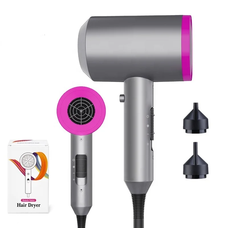 Cheap Price Fast Drying 1800W Ionic Reduce Frizz Manufacturer Secador De Pelo Professional Blow Hair Dryer with 3 attachement