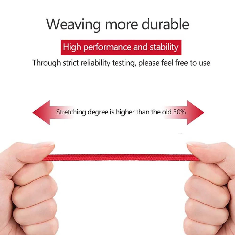 2m phone charger head usb cable coil nylon braided usb a cable micro usb type c kable for mobile phone