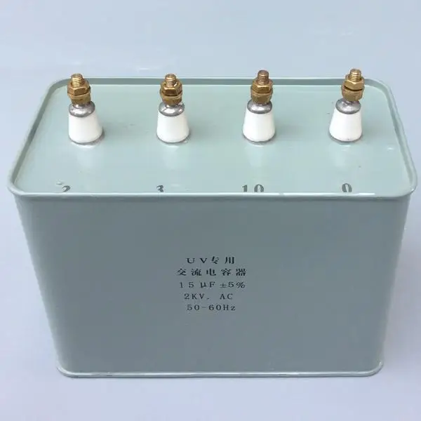 ODOELEC High voltage 15UF 2kv aluminum electrolytic capacitor for uv lamp