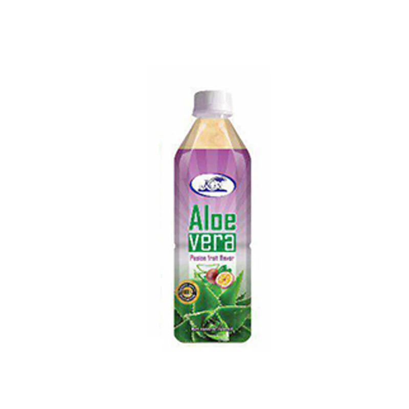  High quality PET bottled ALOE VERA drink 500ml*12 bottles aloe Strawberry flavor soft