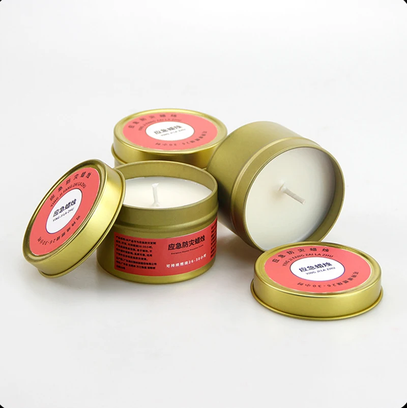 Multi-Purpose Emergency Candle - Ideal for Disaster Kits, Survival Gear, and Power Outages