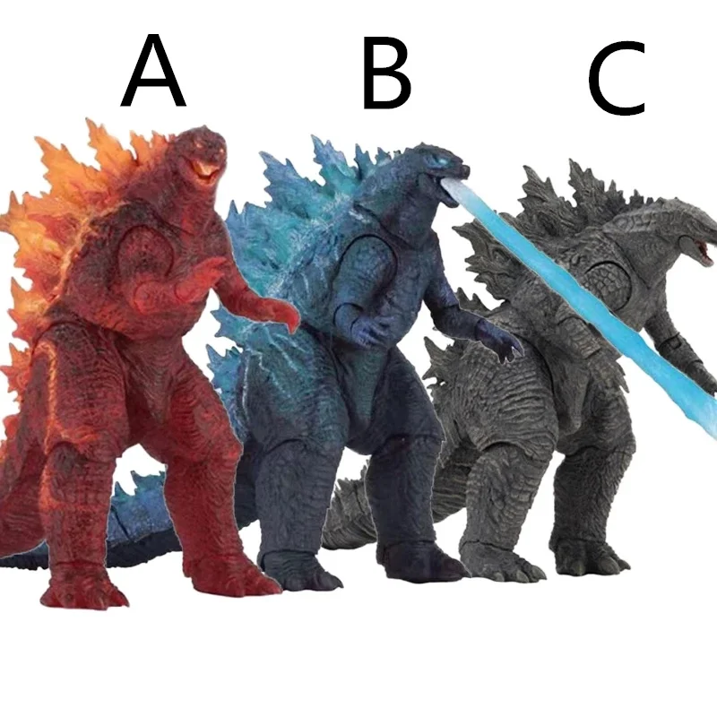18CM 3 Styles NECA Godzilla SHM Movie Cartoon Action Figure Character Collection Model Toy Anime Figures
