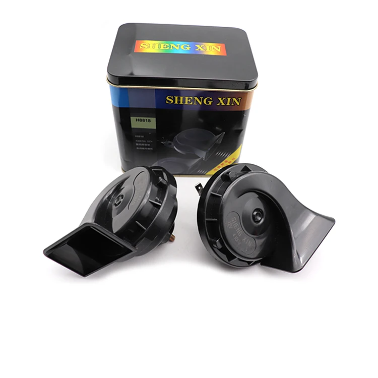 Factory wholesale 12V copper core automotive high-end snail horn 12V super loud whistle horn