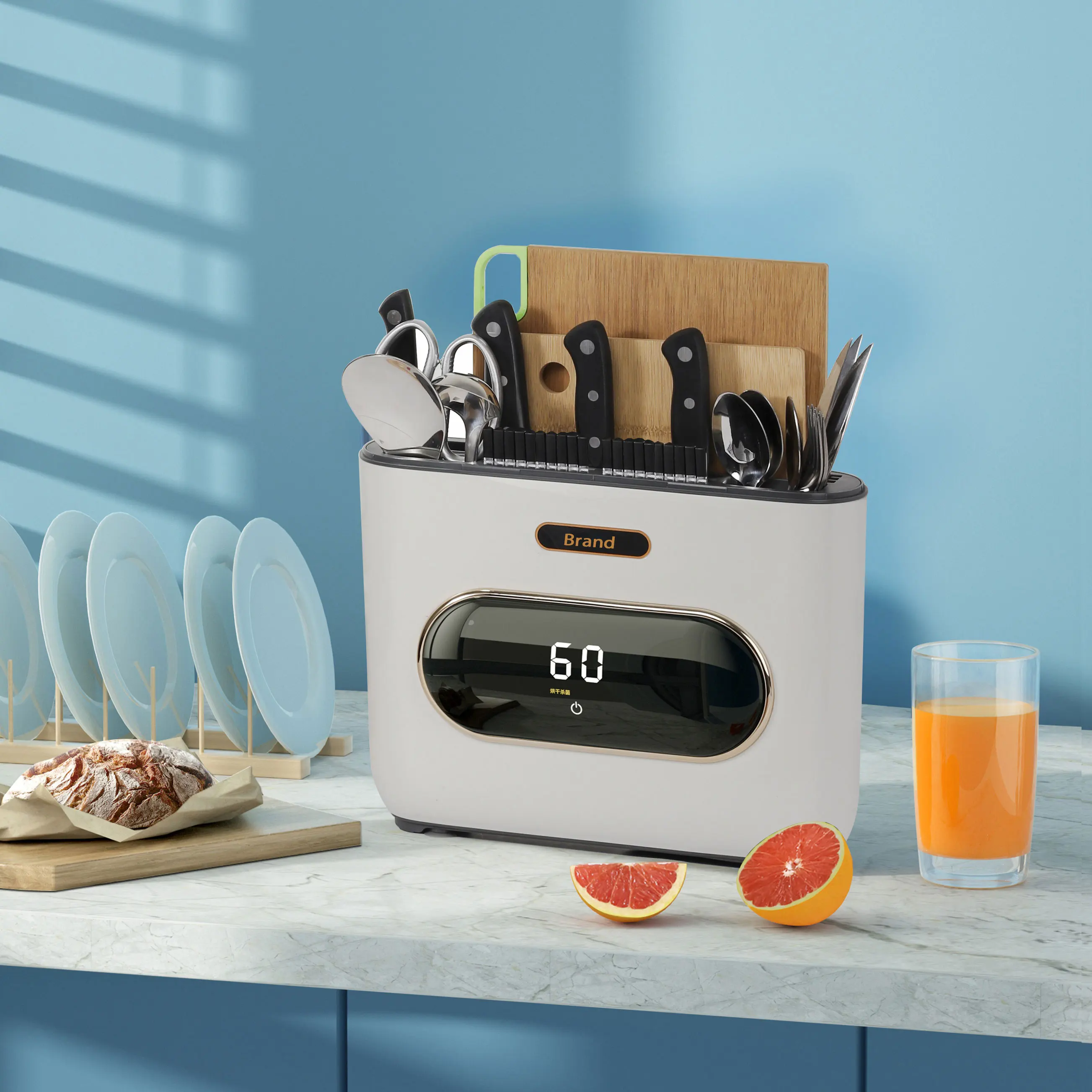 Sterilization knife holder,chopsticks storage,knife block set