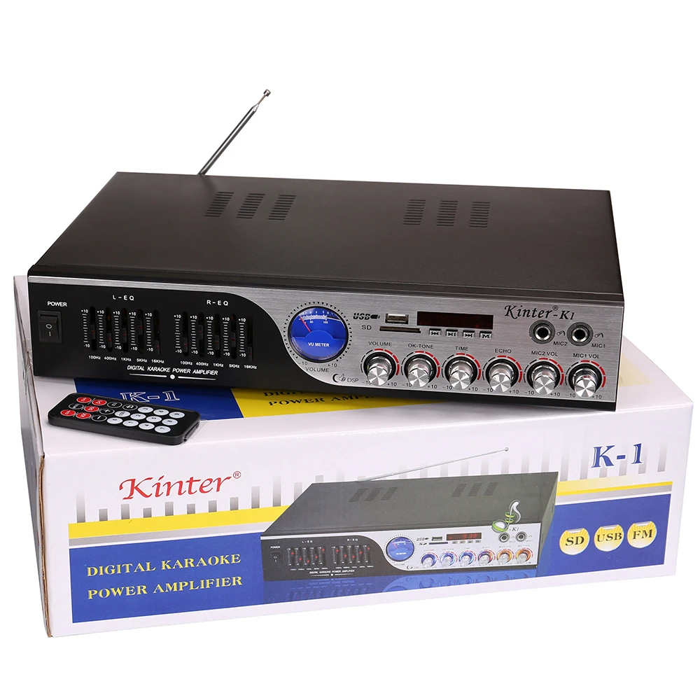  Kinter K1 высокомощный усилитель домашнего кинотеатра с USB SD FM