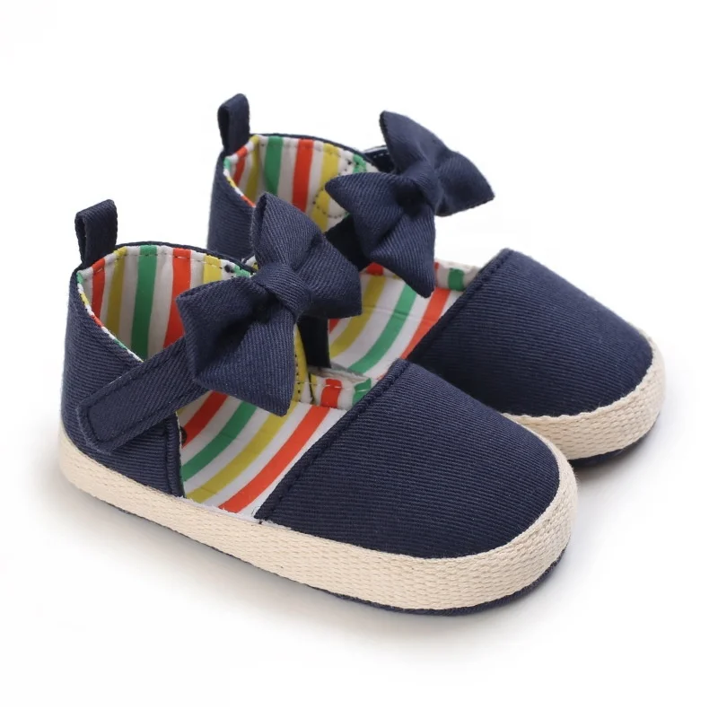 Soft Sole Cheap Cute Bow Baby Newborn Mary Jane Kids Toddler Girl