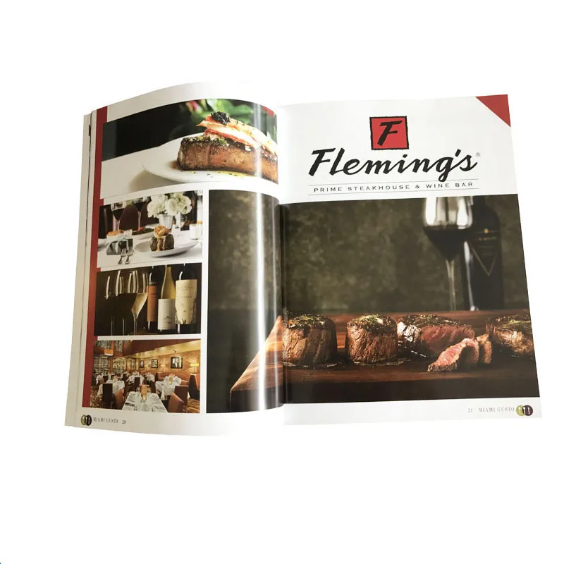 Wholesale Cheap price fashion print magazine with high quality