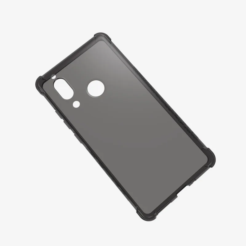 Clear Shockproof 360  Matte Bumper Slim TPU Cover Case For Sharp Aquos S3