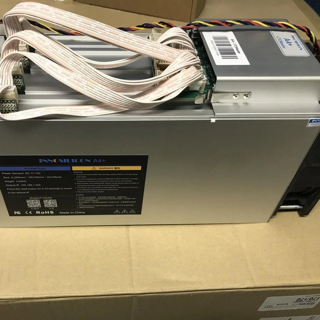
2021 Second hand INNOSILICON A4 A4+ LTC Master 620Mh/s fastest speed Mininng machine for Litecoin miner 
