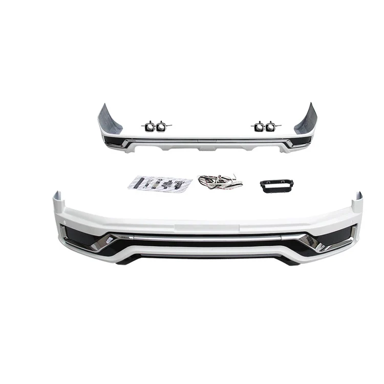 High quality ABS Body Kits for Land Cruiser 2016 2017 2018 2019 2020 Land Cruiser LC200 Front and Rear Bumper Guard