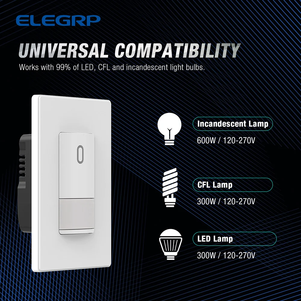 Однополюсный датчик свободного места переключатель 120-277 в PIR и датчик положения света ИК датчик движения