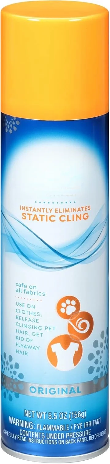 Anti-Static Clothing Spray Laundry and Fabric Solution