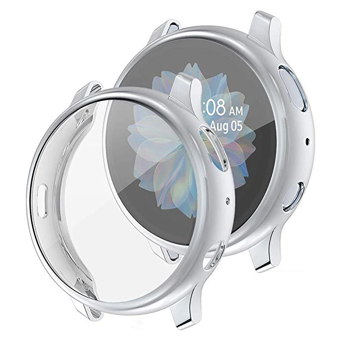 For Samsung TPU watch case screen waterproof protector uv active 2 40/44mm screen protector