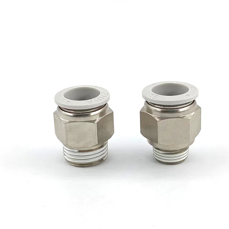 3D Printer Pneumatic Fittings Bore Connector Coupler quick Pneumatic Connector