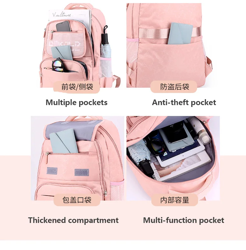 female backpack designer mochila escolar new school bags for middle and high school students