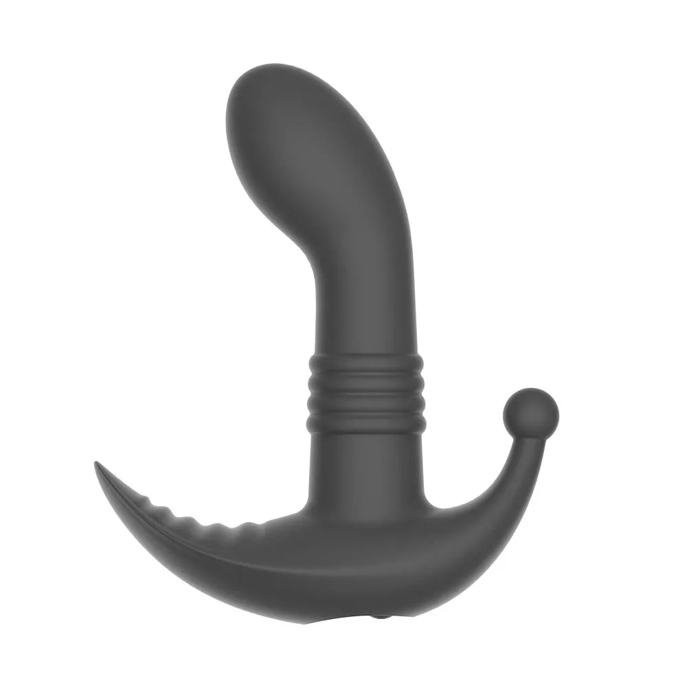 Adult Men Sex Black Waterproof Anal Toys Prostate Massager