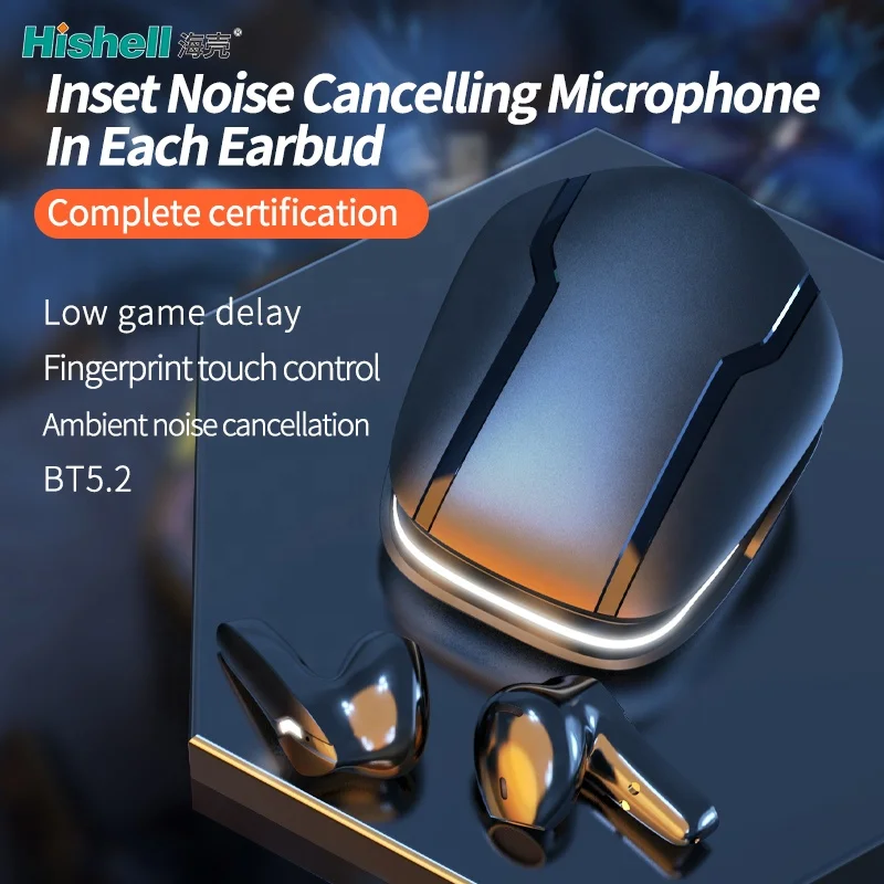Ergonomic Design ENC Sport Rechargeable Wireless Earphone F69