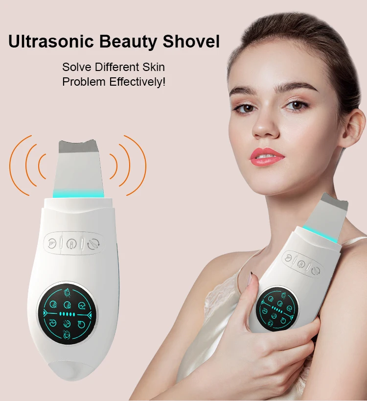 Waterproof Ultrasonic Face Scrubber Washing Facial Cleansing Brush Skin Pore Cleanser Silicone Face Massage