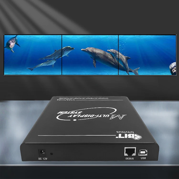 Без сжатия поддержка 4k60 видео контроллер в 4 экран с разрешением 4k светодиодный контроллером видеодисплея multiviewer