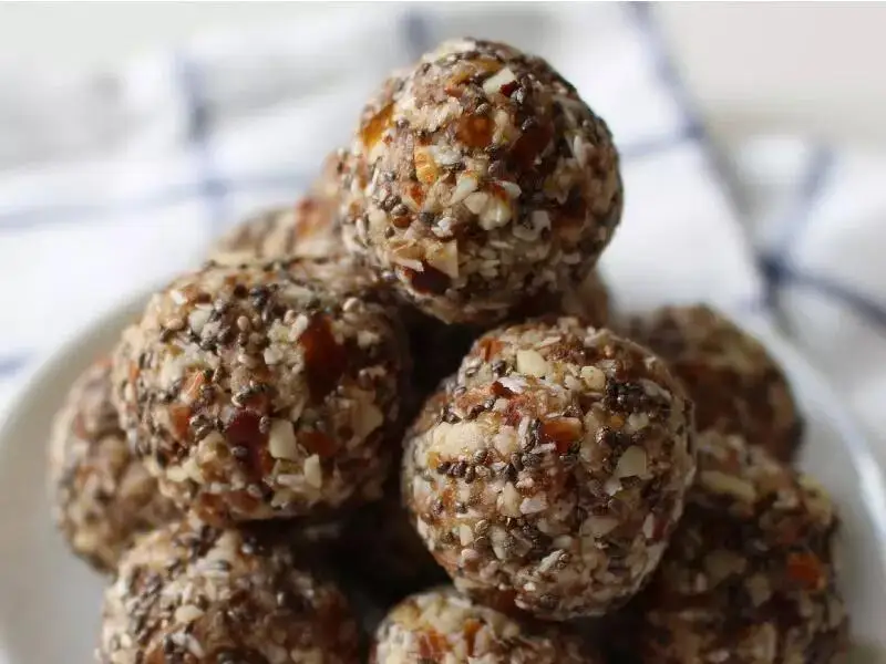Automatic Round Nastar Cookie Maker Energy Protein Encrusting Rounder Coating Date Ball Making Machine Line