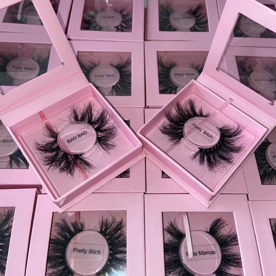  Lashes3d оптовый поставщик 25 мм норковые ресницы 3D полноразмерные оптом