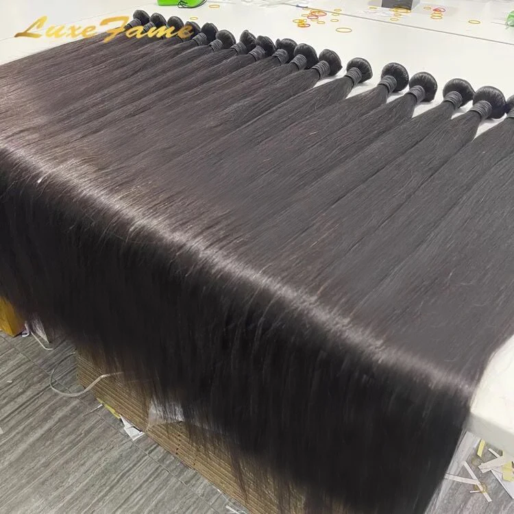 Double Drawn Cuticle Aligned Virgin Hair,The Best Raw Virgin Hair Vendor,Hot Remy Brazilian Bone Straight Human Hair Extensions