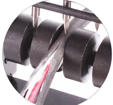 High quality factory price 6 Wheels Wire Stripping Tool  Hand Crank Copper Wire Stripper Machine