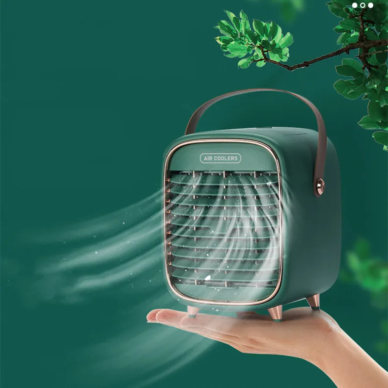 Creative summer desktop modern small USB conditioners  air cooler condition mini fans  portable air conditioner
