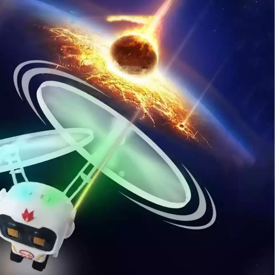 Лидер продаж 2022 светодиодная визионная игрушка фиджер на палец orb филлирующий мяч робот volador Plane juguetes антидекор с левитацией астронавт