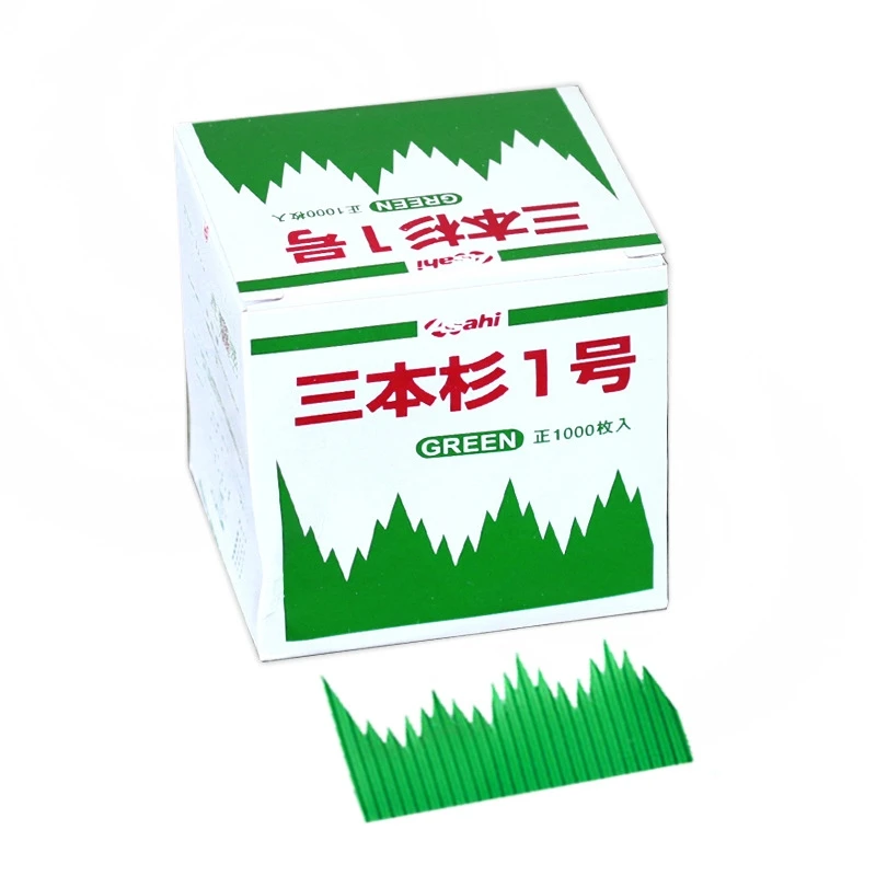 Estick Sushi Grass Divider Bento Box Food Divider Decoration Sushi Grass Baran Garnish 1000pcs  Leaf Japanese Plate Leaves