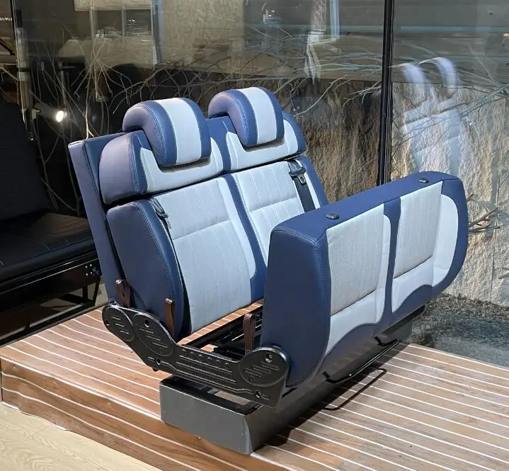 Modified Car Seats for RV Van Camper with Bed Feature