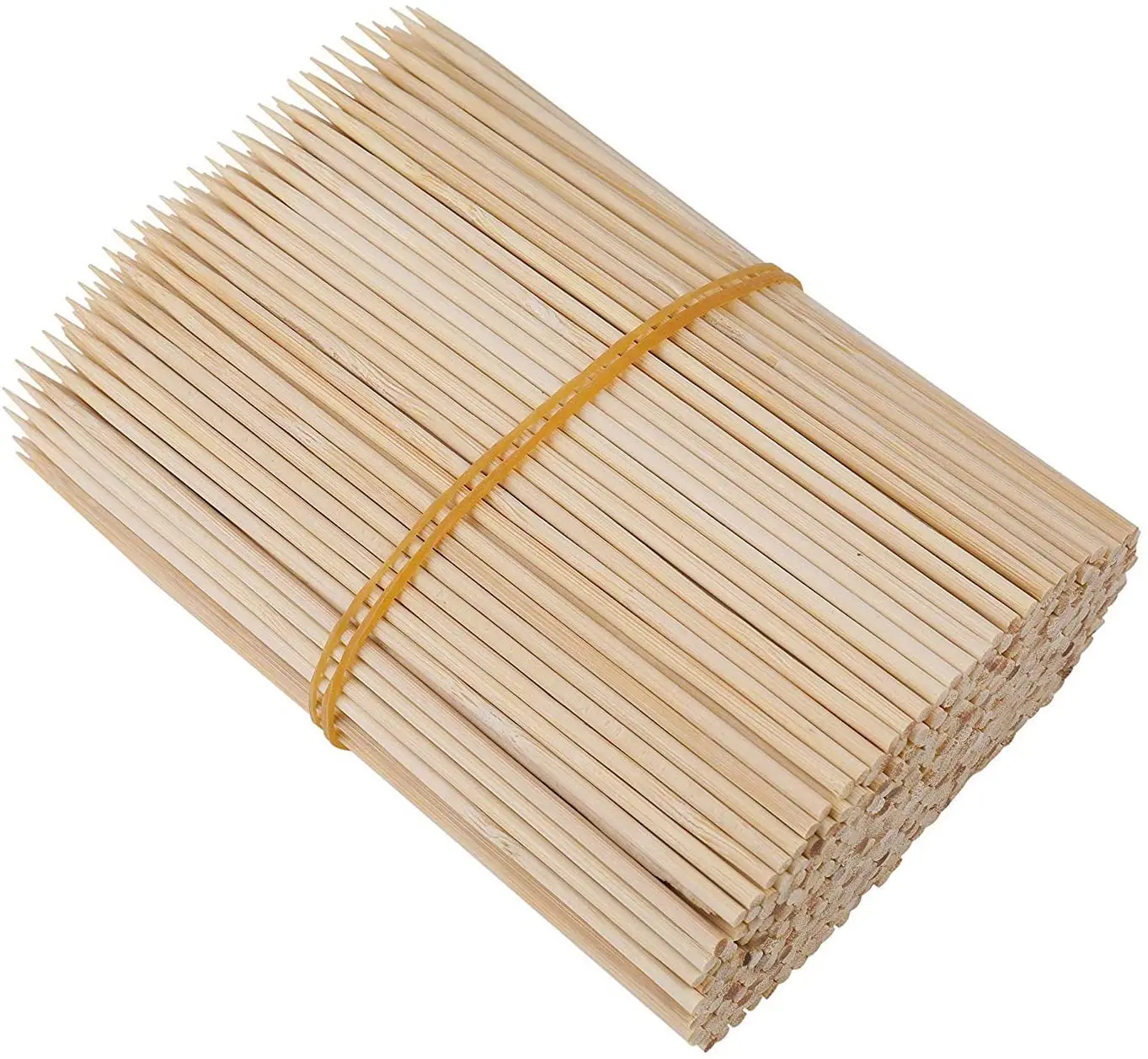 Natural Wholesale Food Grade Disposable Kebab Bamboo Sticks Custom BBQ Skeweres