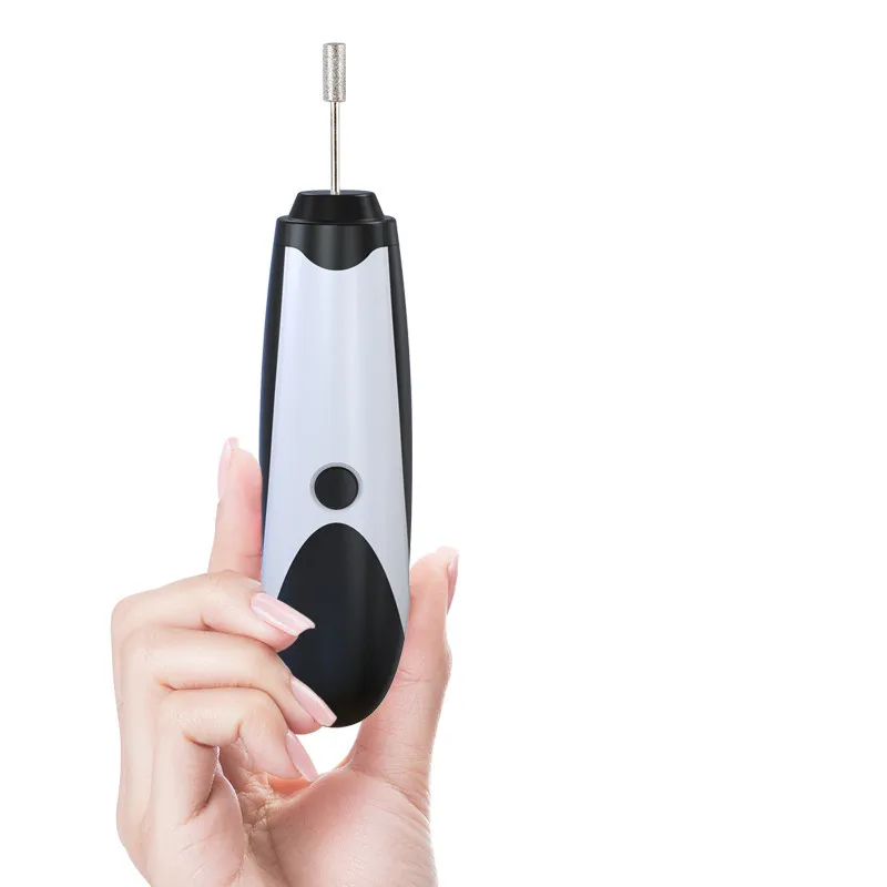 Top Quality Electric Mini Cordless Portable Rechargeable Nail Drill Pen Device With Ceramic Drill Bit Kit