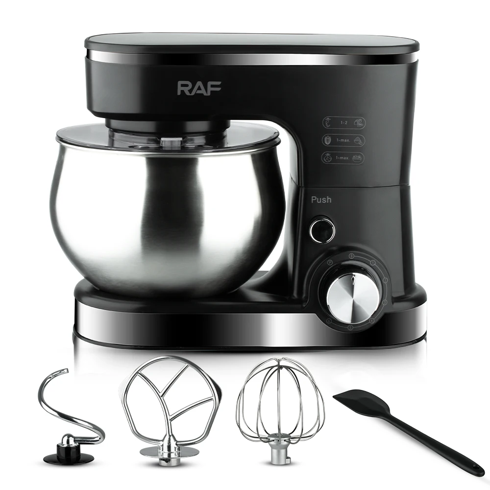 RAF Chef Machine Kneading Noodles 3 In 1 Stand Mixer Household Appliance Kitchen Assistant Three Stirring Bar