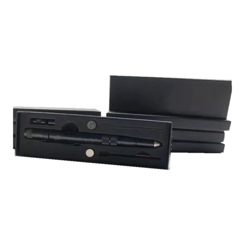 2021 New Tactical Pen Multifunctional Self-Defense Pen Car Escape With Flashlight Black Multipurpose Pen Tool