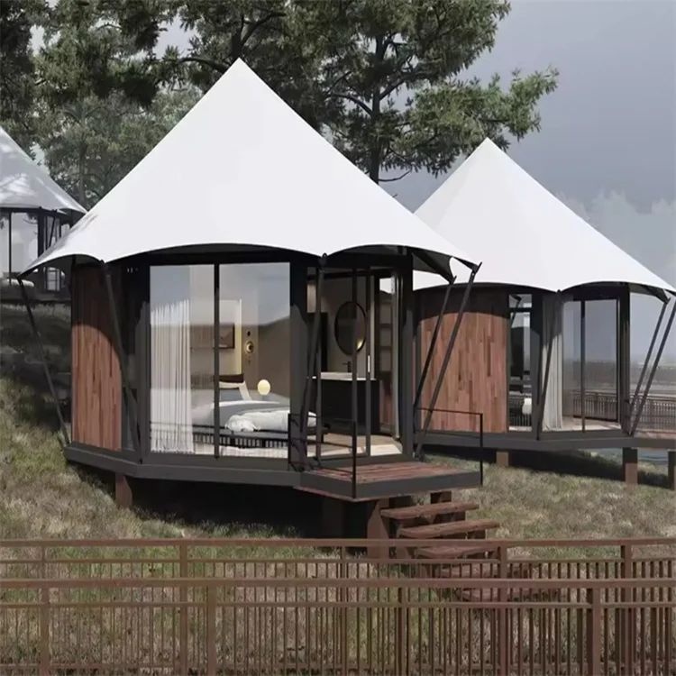 Новая мембранная структура Glamping роскошный пляжный отель курортные принадлежности для палаток
