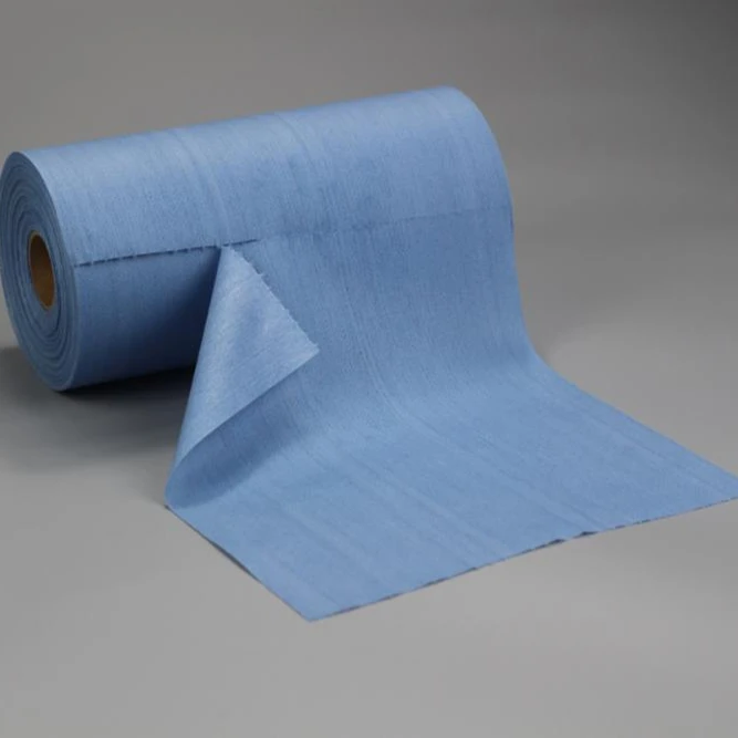 Hot selling disposable spunlace nonwoven perforated clean cloth paper rolls