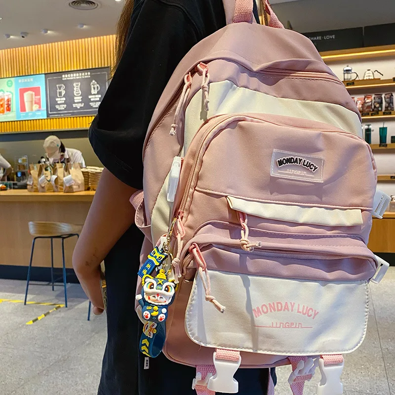 Baimao High quality wholesale Chinese wind lion key chain Kawaii lucky luck key chain pvc 3D key chain