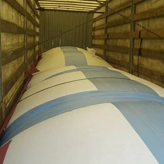 Грузовик flexitank 24000L для транспортировки топлива подсолнечного масла