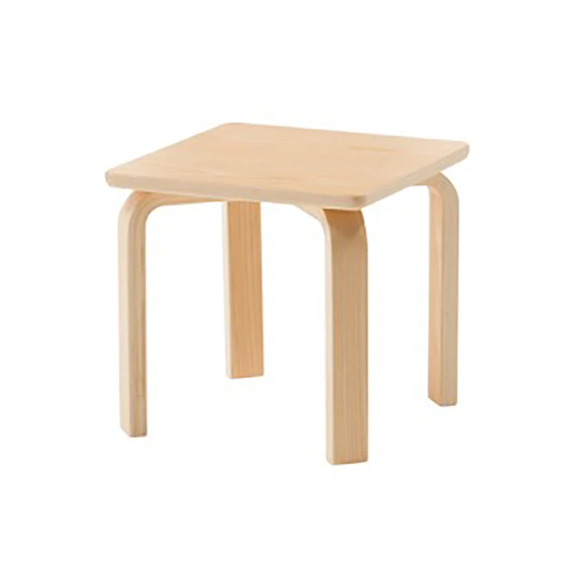 
Customized Children School Home Kindergarten Wooden Chairs Kids Chairs Toddler Wooden Stools Baby room furniture 