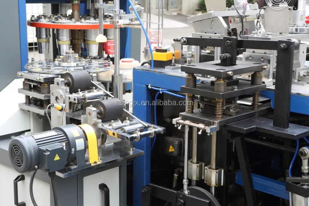 Automatic coffee paper cup forming machine