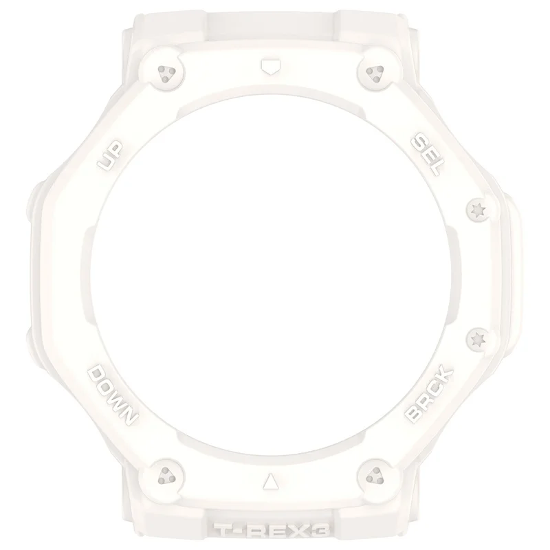 2024 Kingsmax New Smart Watch Case For Amazfit T-REX3 Armored Skeleton Case Sport Watch Cover, Soft TPU Shockproof Watch Case