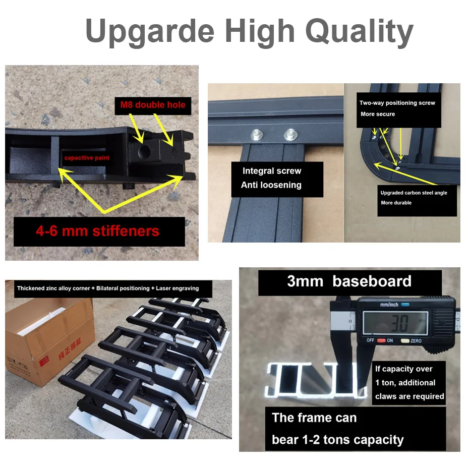 New 4X4 Off Road Cargo Carriers Car Roof Luggage Racks Platform Roof Racks for Jeep Wrangler JK JL