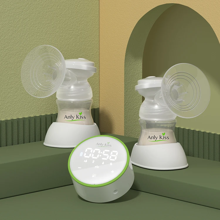 Direct purchase anly kiss double side digital amama silicone milk breast pump