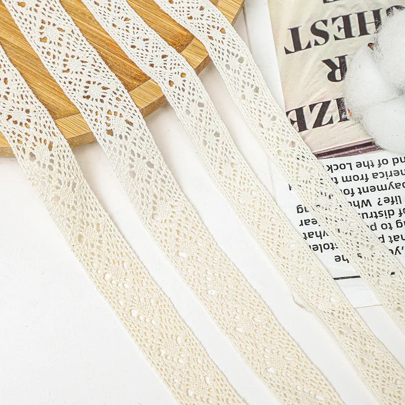 Customized Cotton Lace Trim Crochet Lace Trim For Garments/Curtain