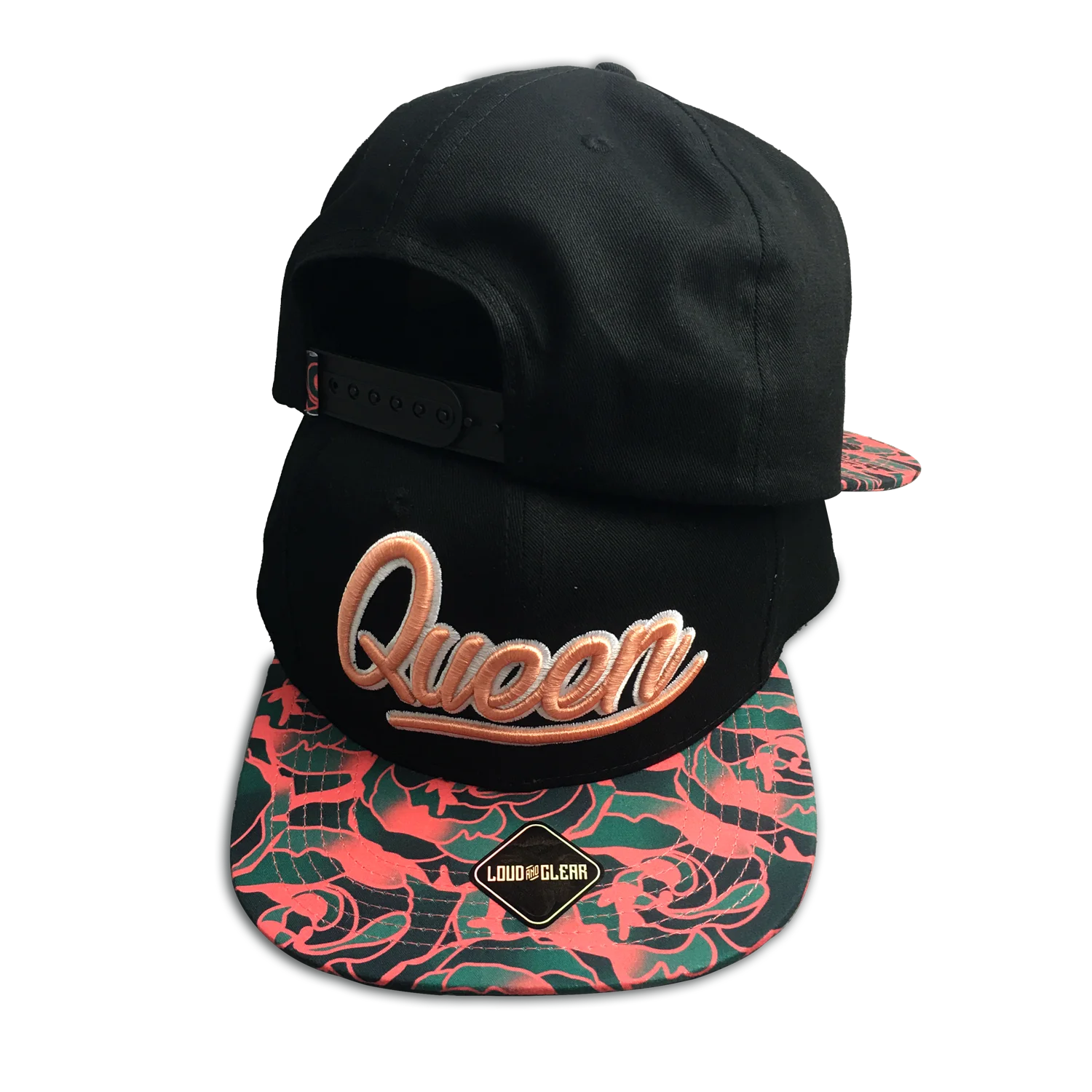 Custom Printed Brim Cap Snapback 3d Letters Puff Embroidery Snapback Cap Snapback Hat for Men