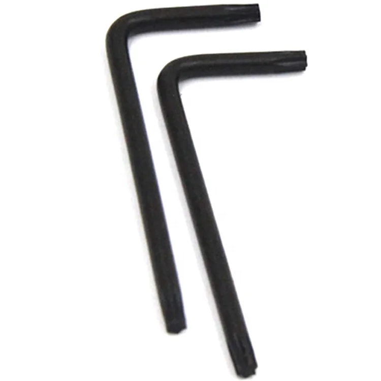45# high tensil black color hardened torx key torx wrench chiave di torso Llave inglesa T4 T5 T6 T7 T8 T10 T15 T20 T25 T30 T40